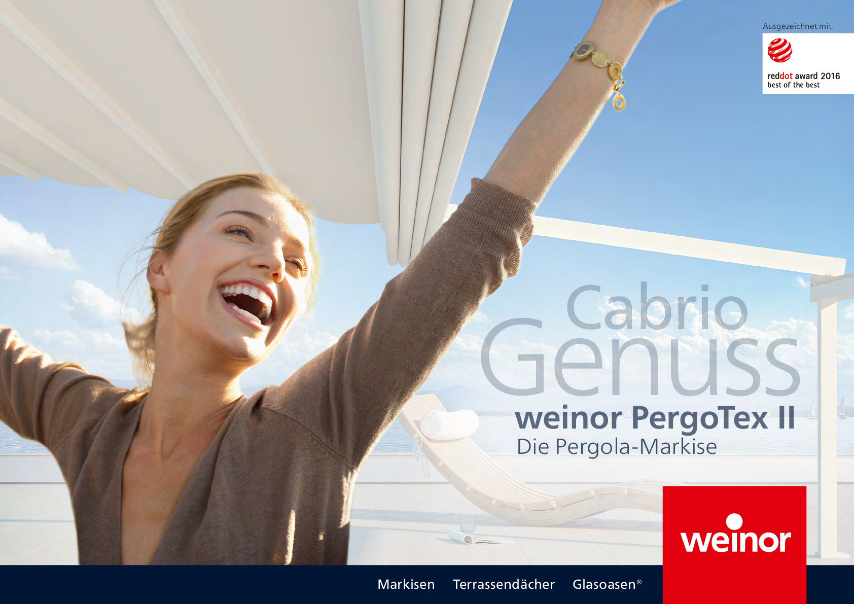 Vorschaubild von Dokument: weinor PergoTex II Pergola Markise