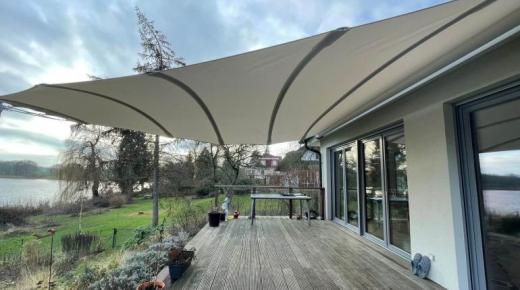 Sonnensegel Terrasse